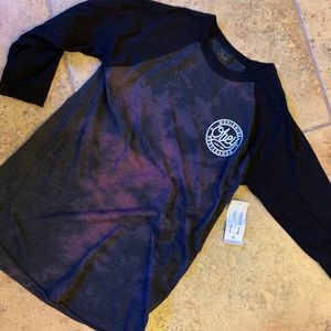 Obey 3/4 sleeve tee shirt. New with tags